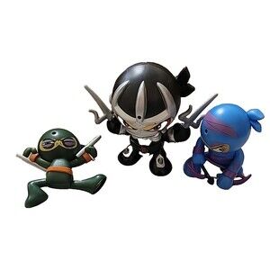 Fart Ninjas Lot Action figures  Sounds Farty Pack Kids Toys